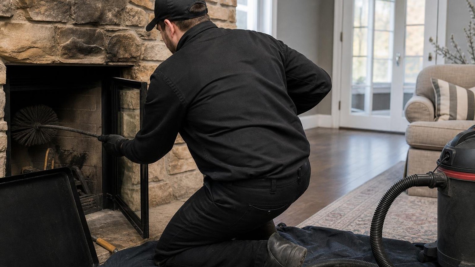 Practical chimney sweep & inspection in Wyckoff