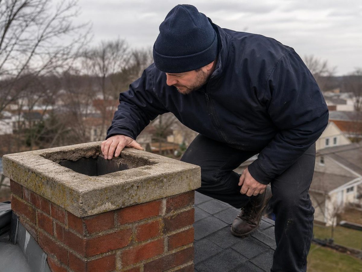 Darrow Chimney Service work in Wyckoff